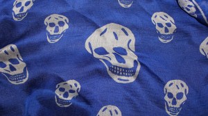 Scarf detail, Alexander McQueen